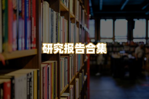 研究报告合集